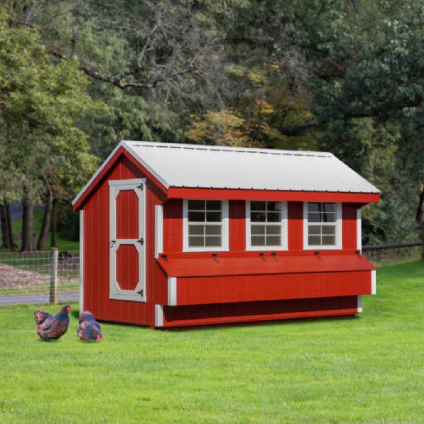 Quaker Estate Coop: Grand 35-Hen Manor