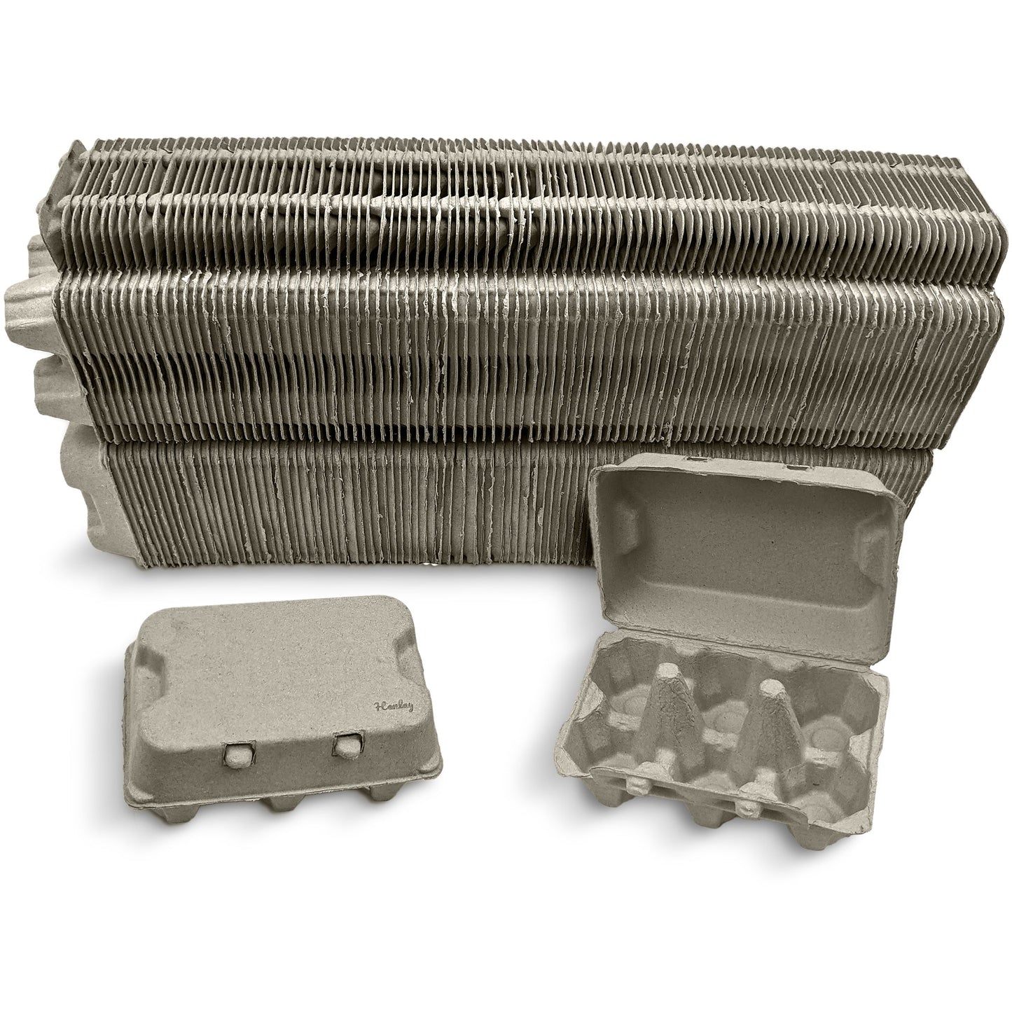 Henlay Blank Flat Top Egg Carton