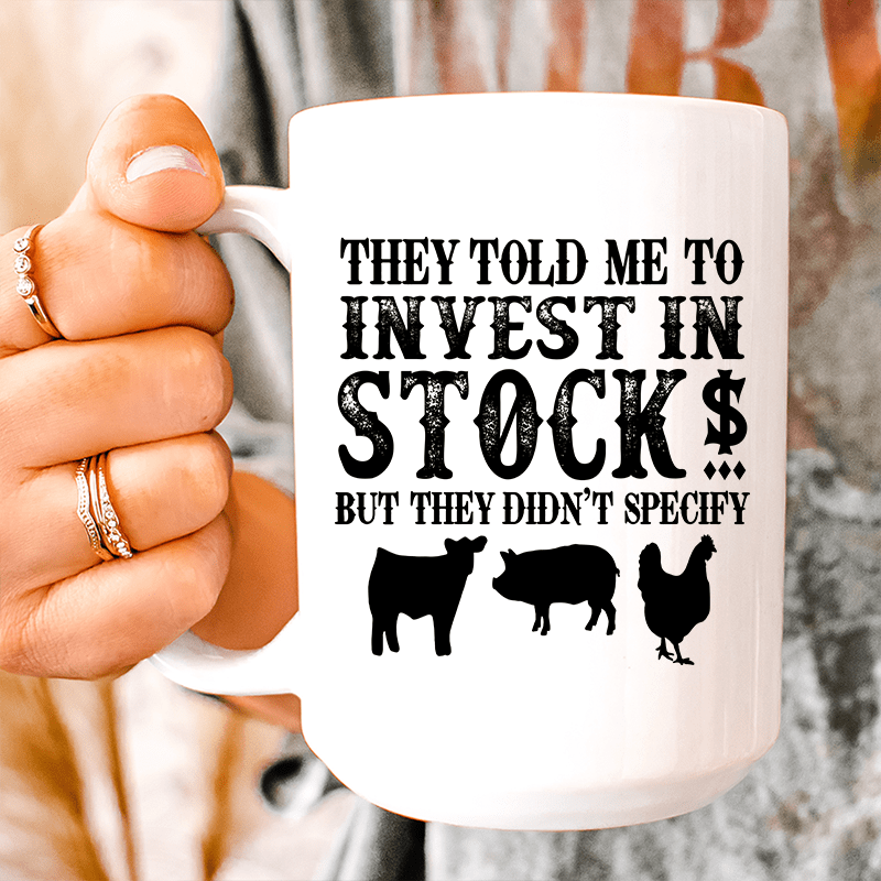 Farmer Ceramic Mug, 15 oz