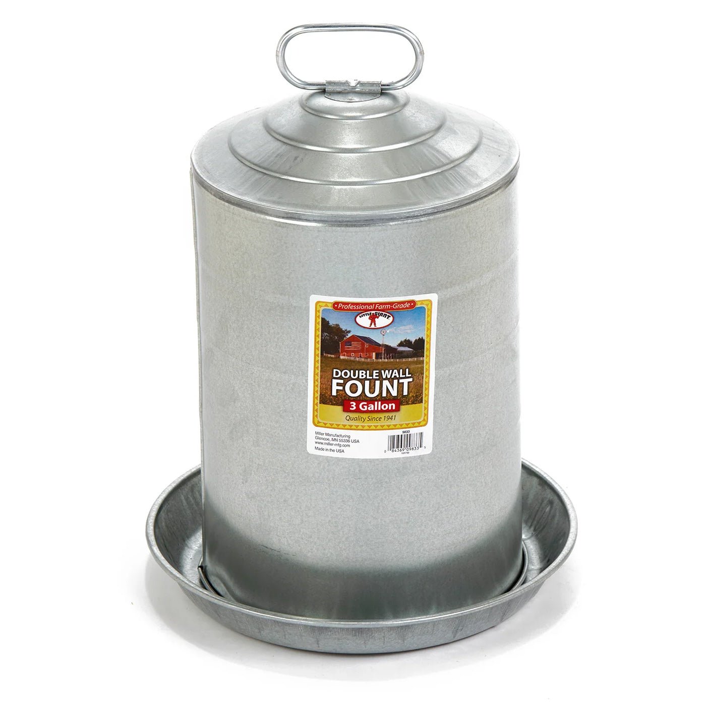 Little Giant Double-Wall Fountain Poultry & Chicken Waterer