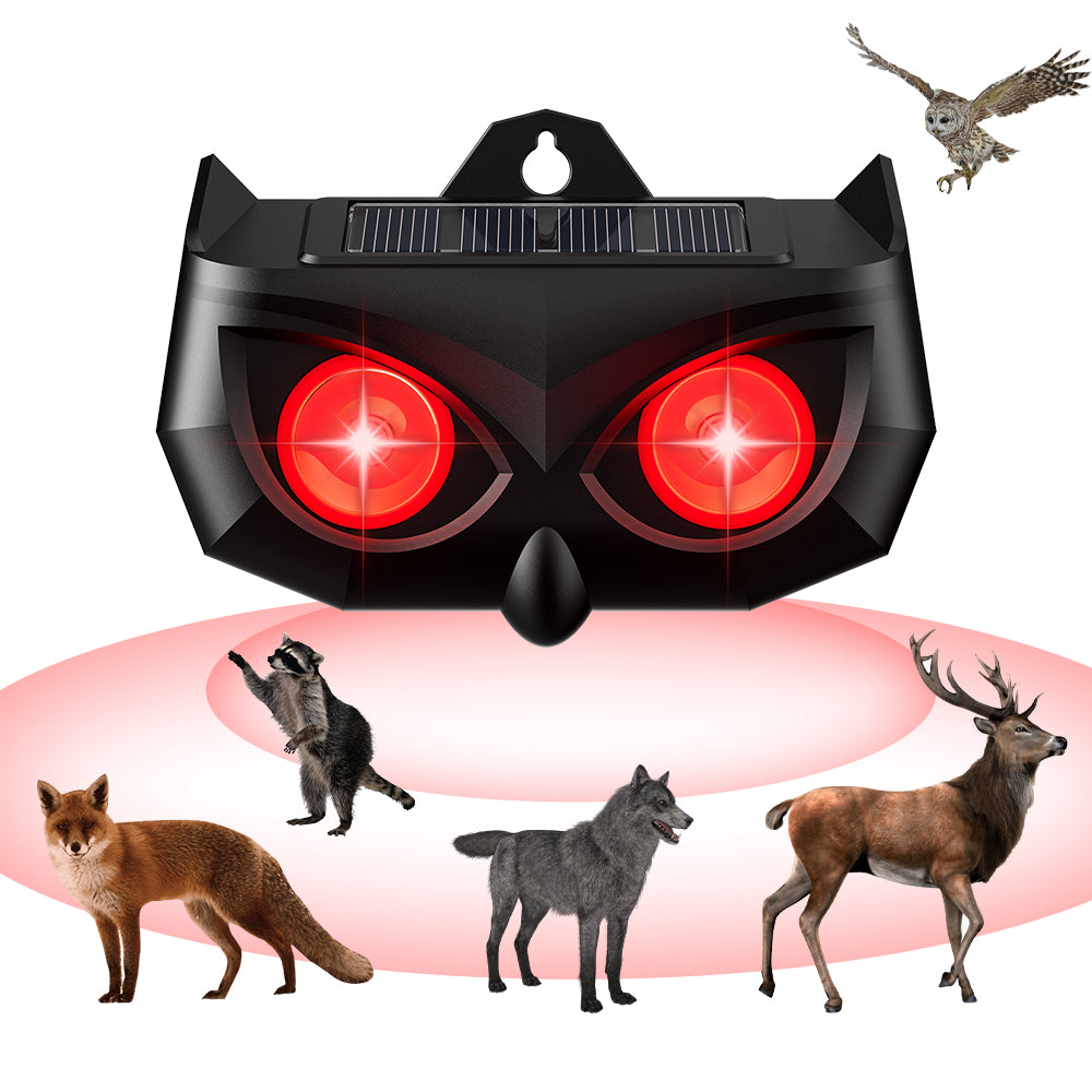 X-Pest Nocturnal Solar Animal Repeller, 4-pack