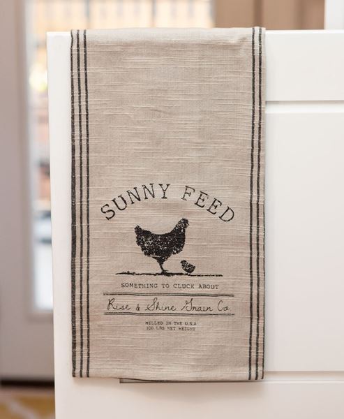Chicken Dish Towel - Sunny Feed