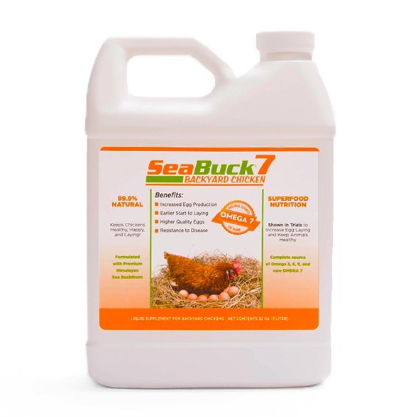 Seabuck 7 Backyard Chickens Feed Additive, 32 oz