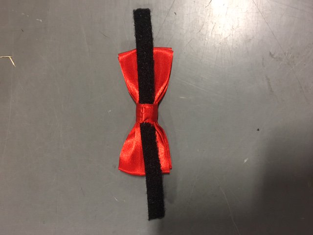 Bow Tie for No-Crow Rooster Collar
