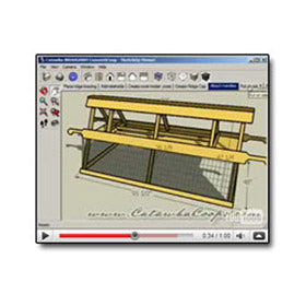ConvertiCoop Building Plans (4 chickens)