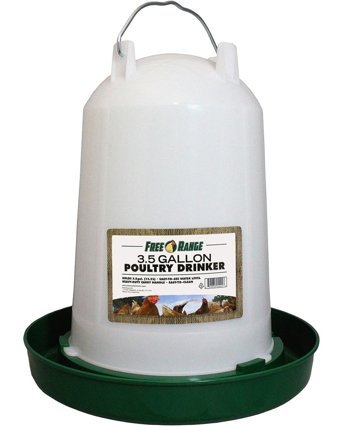 Poultry Drinker, 3.5 Gallon