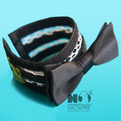 Bow Tie for No-Crow Rooster Collar