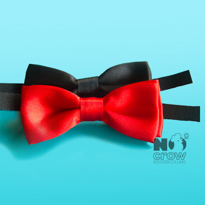 Bow Tie for No-Crow Rooster Collar