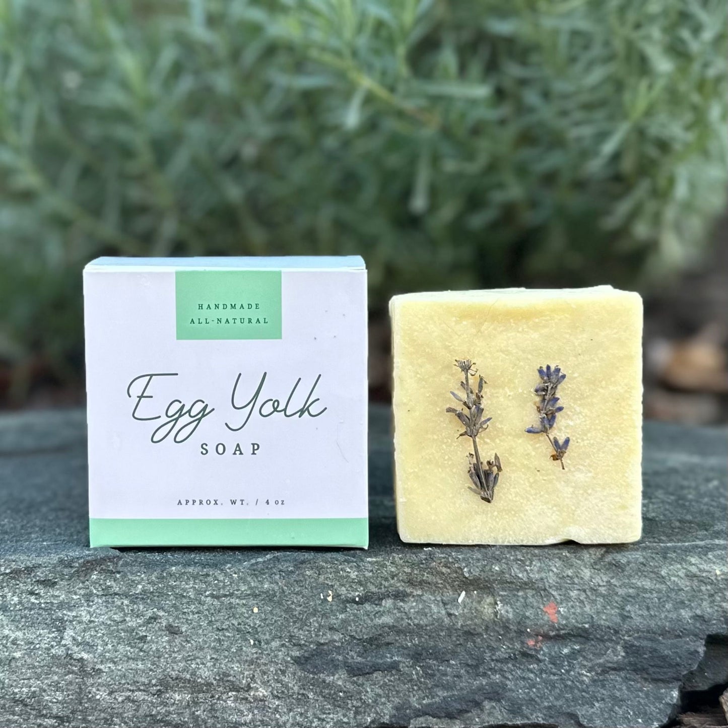 Lavender Egg Yolk Soap