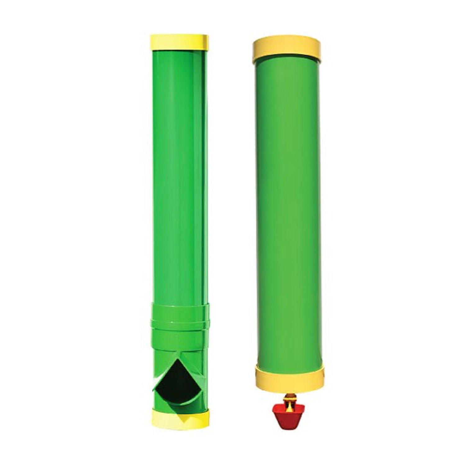 Outside Fill Chicken Feeder/Waterer