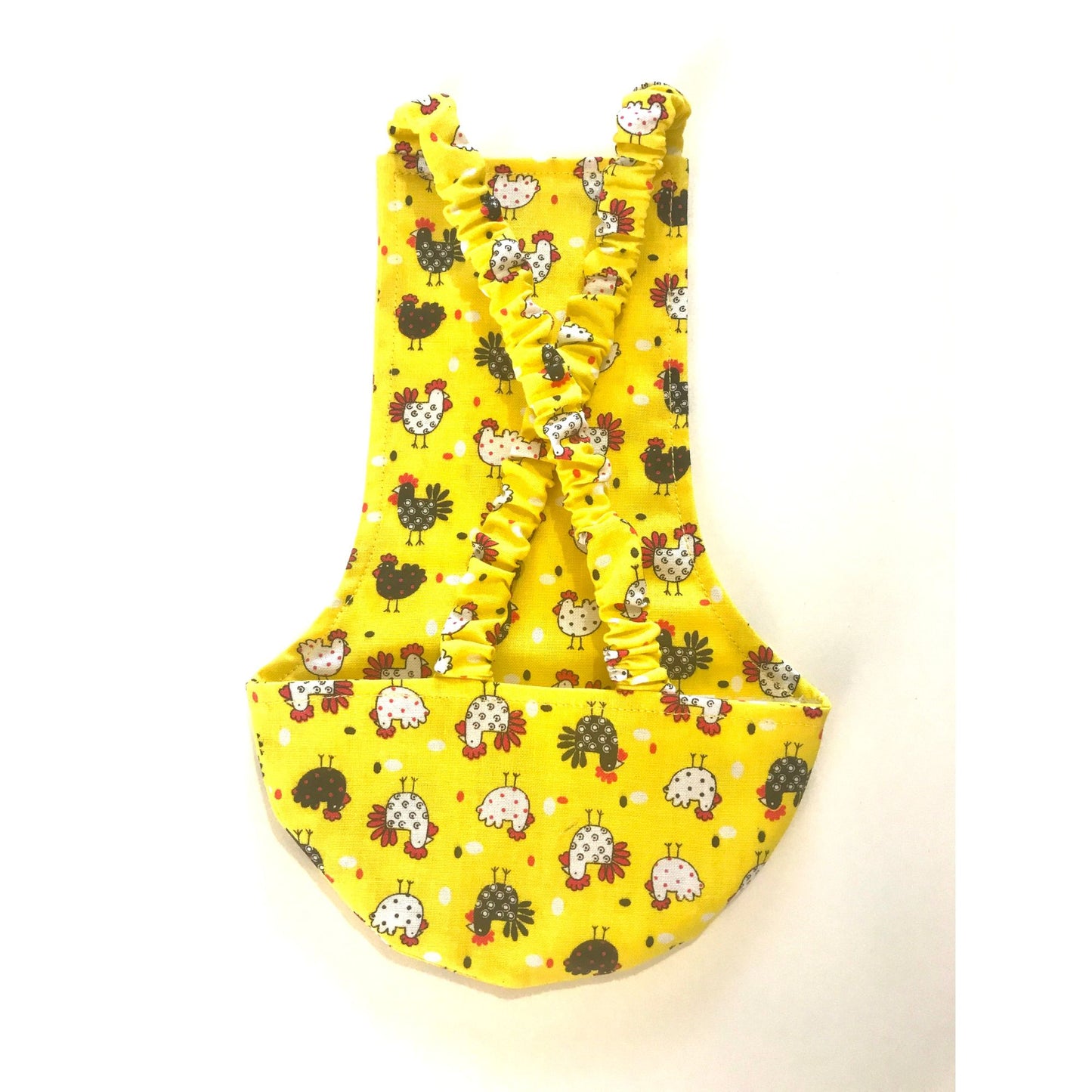 Yellow pattern chicken diaper