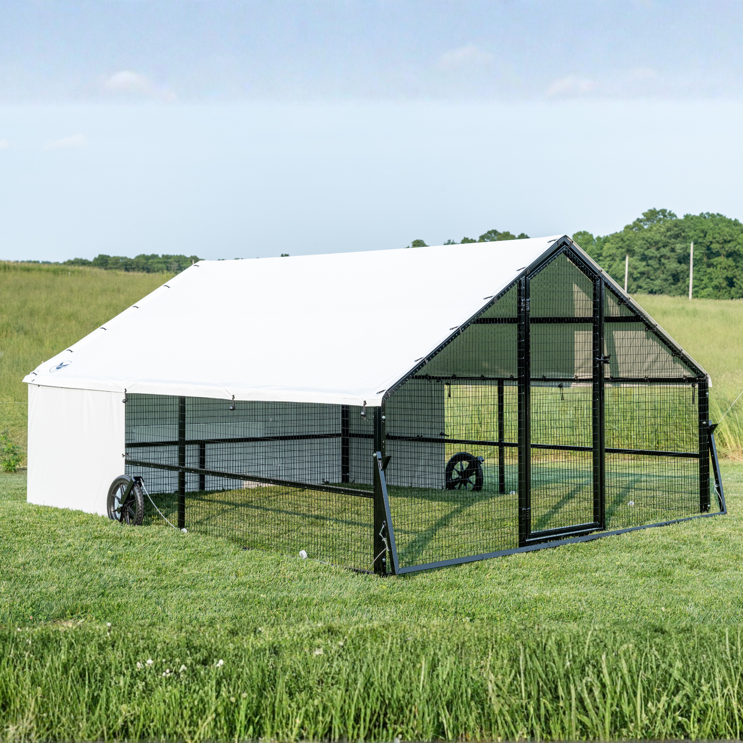 Porta-Coop 10'x 12' Heritage Coop (60 chickens) w/Roosting Bar