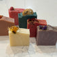 Botanical Collection Gift Set of Goat Milk Luxury Handmade Soap with Botanicals