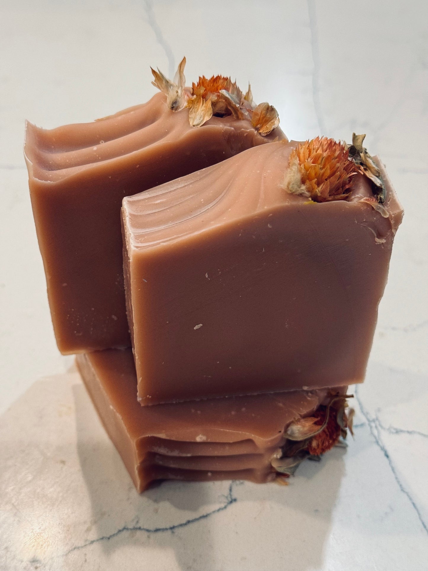 Botanical Collection Gift Set of Goat Milk Luxury Handmade Soap with Botanicals