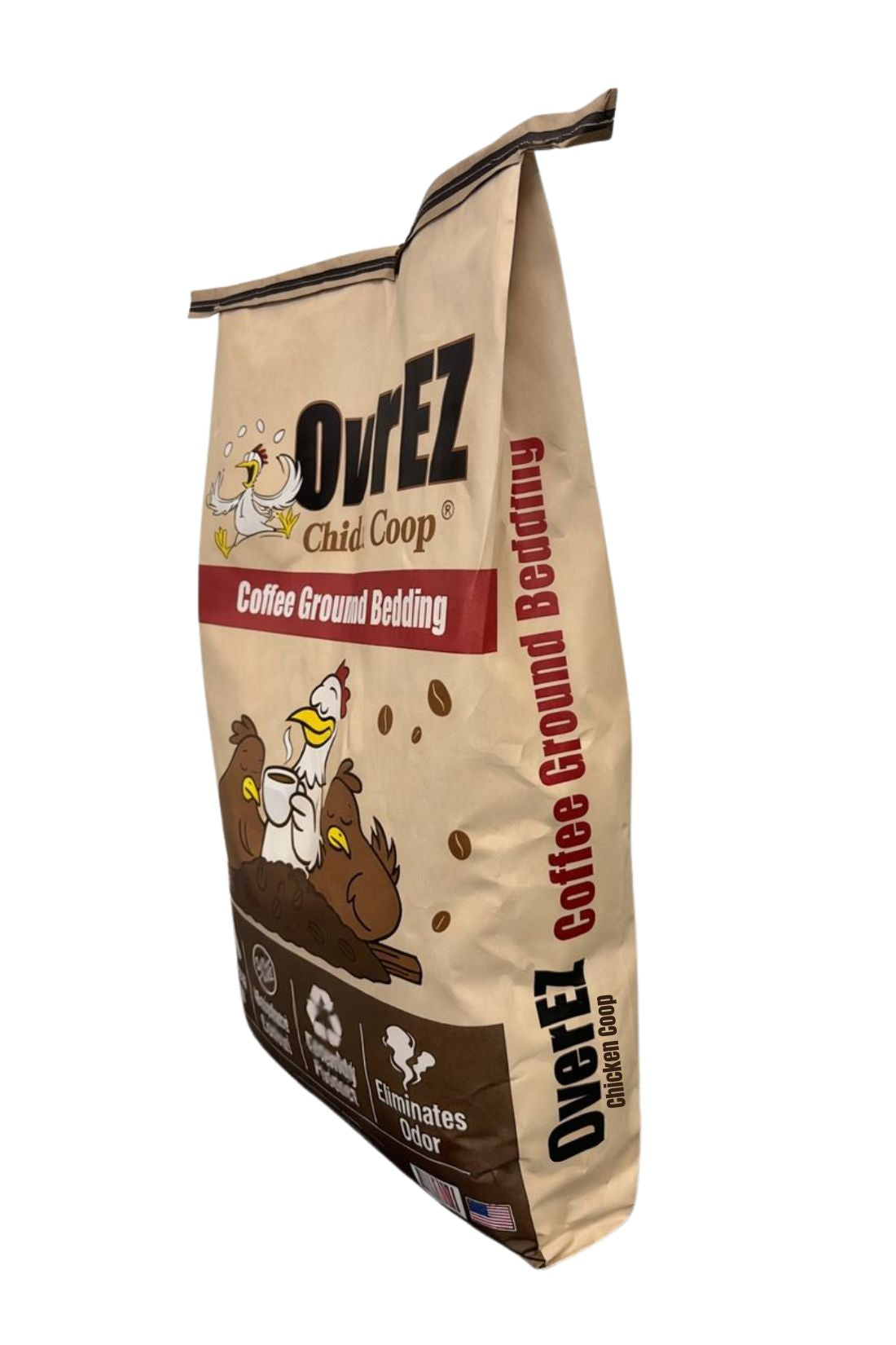 OverEZ Coffee Ground Bedding - 30 LB Bag