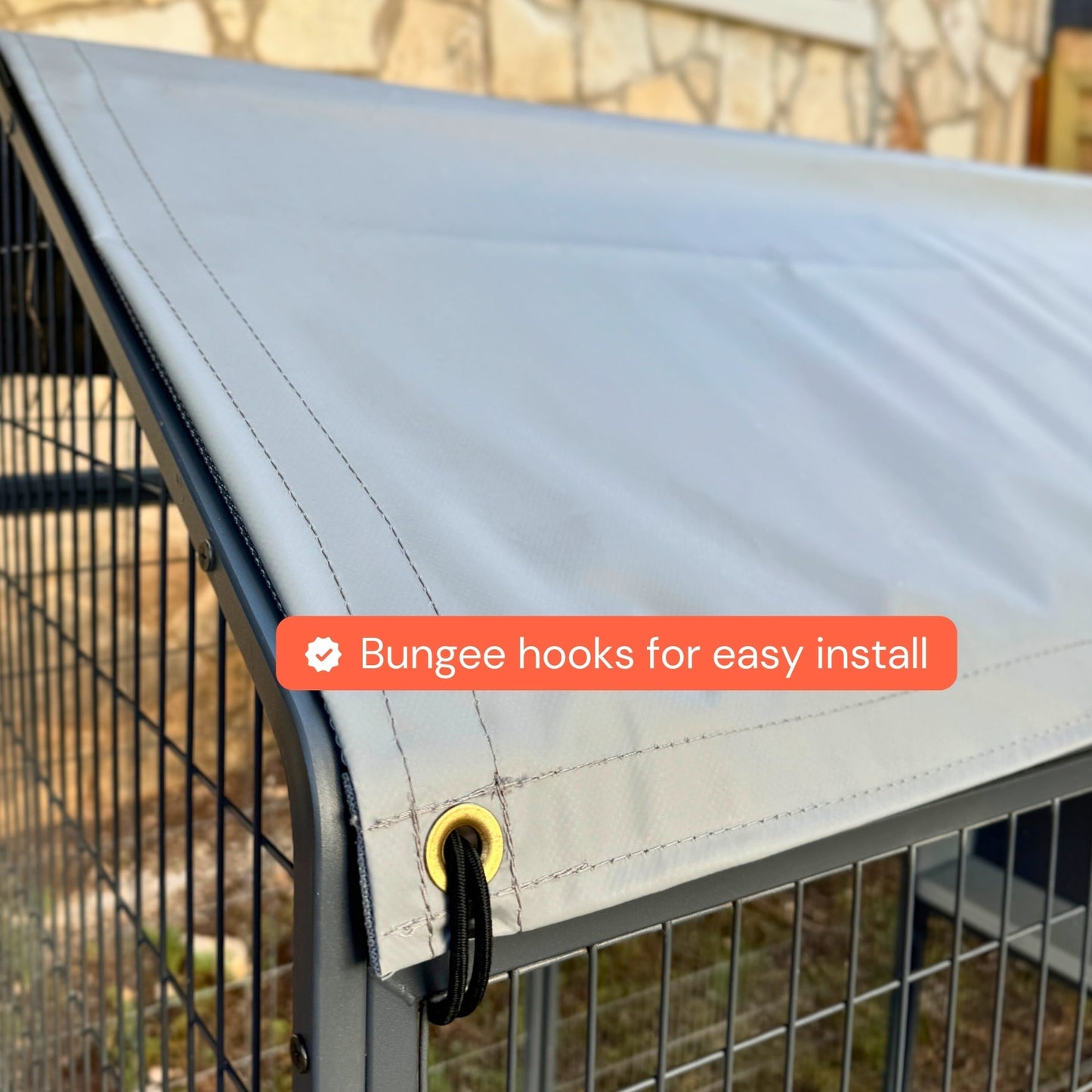 All-Weather Coop Tarp for Smart Coops