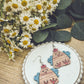 Adorable Wood Chicken Earrings