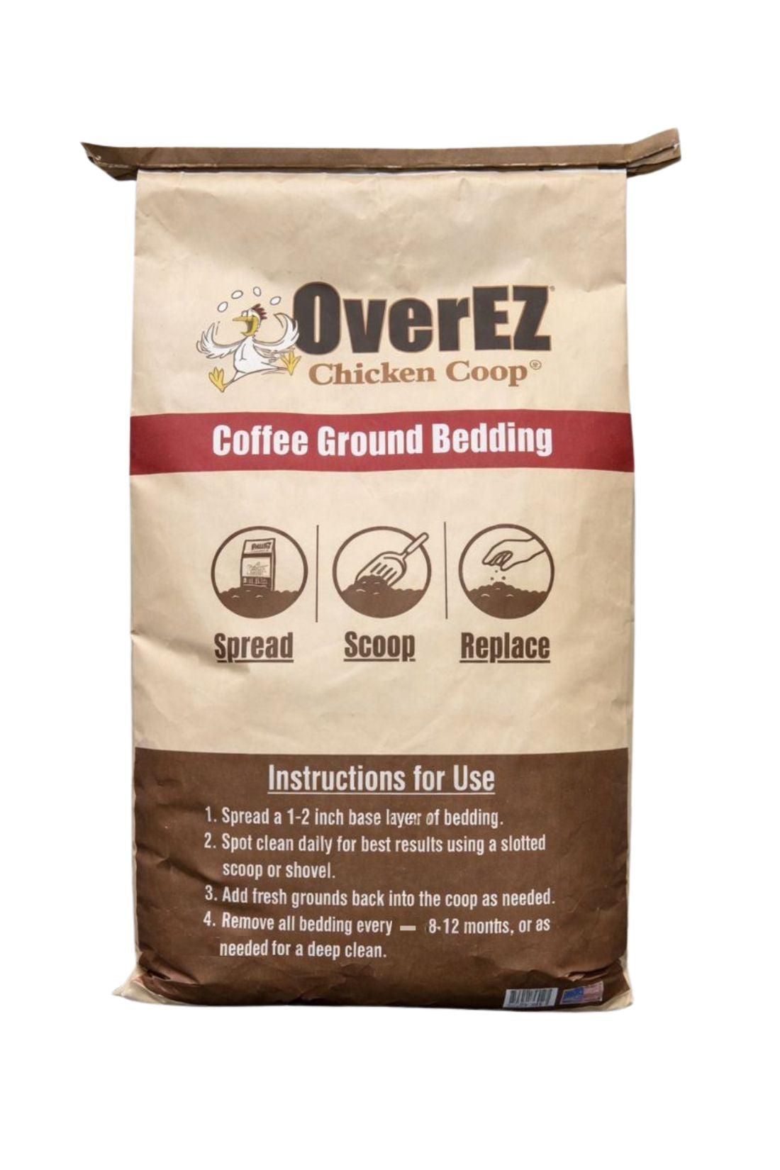 OverEZ Coffee Ground Bedding - 30 LB Bag