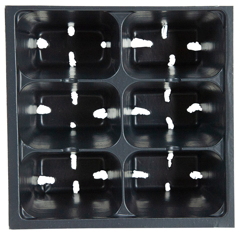 plastic plant tray 6-Pack Planting Containers for 1020 Tray