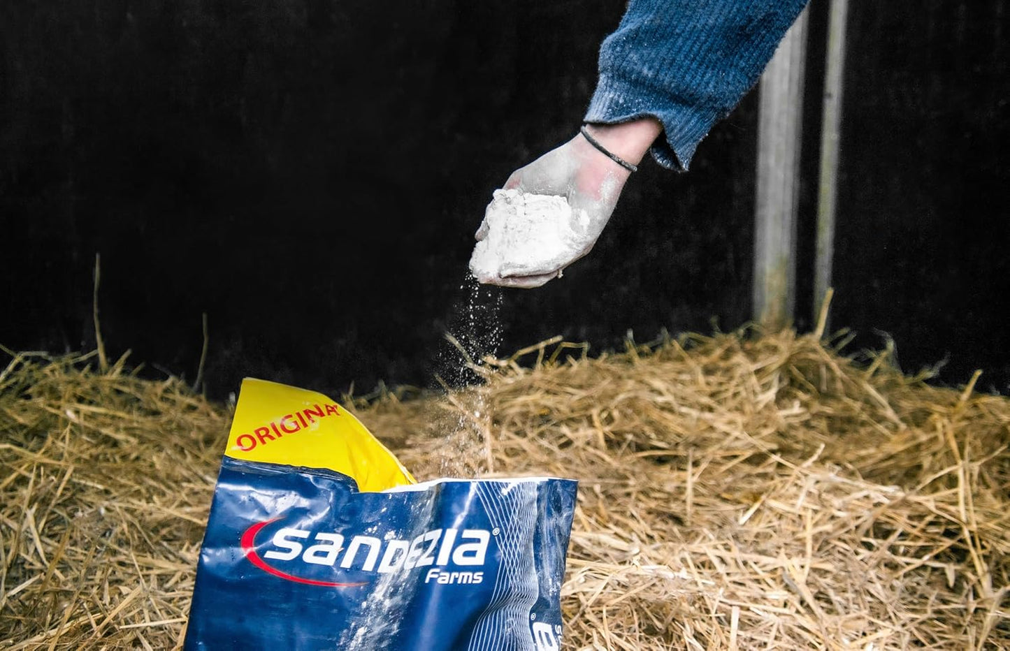 Sandezia Bedding Drying Powder - Odor Eliminator, Fresh Eucalyptus