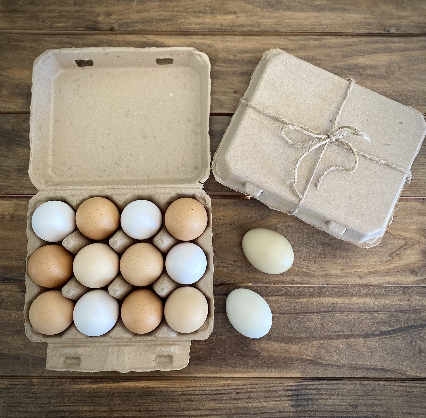 Henlay Vintage Egg Cartons 