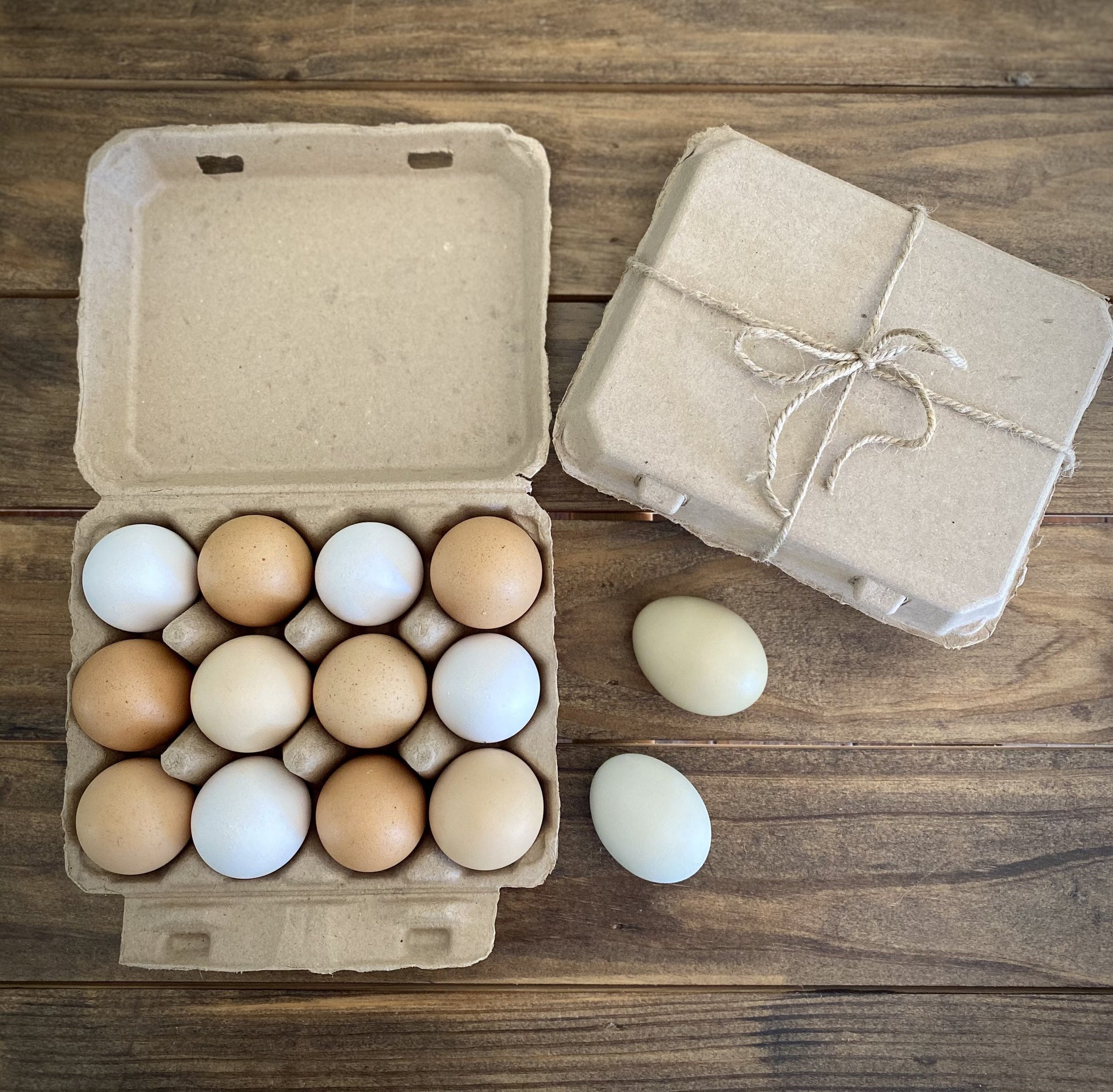 Henlay Vintage Egg Cartons 