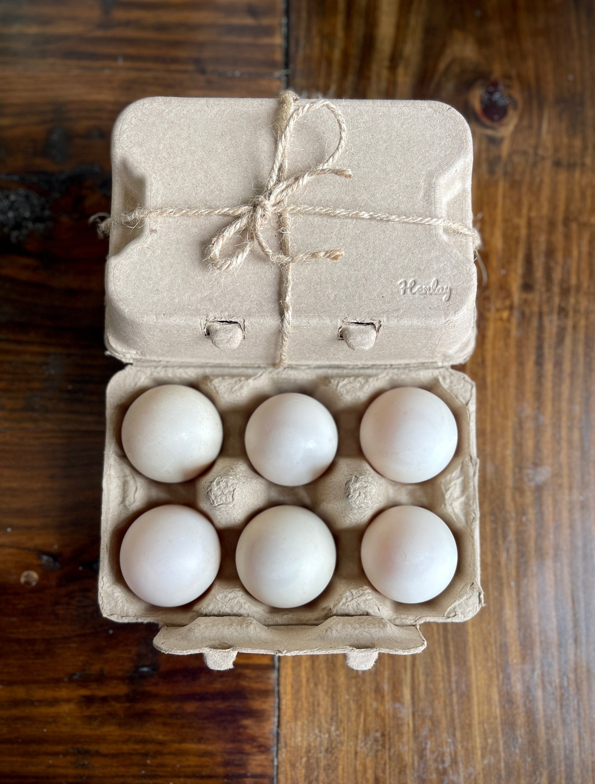 Duck Egg Boxes - Cardboard (Fits 6 Eggs)