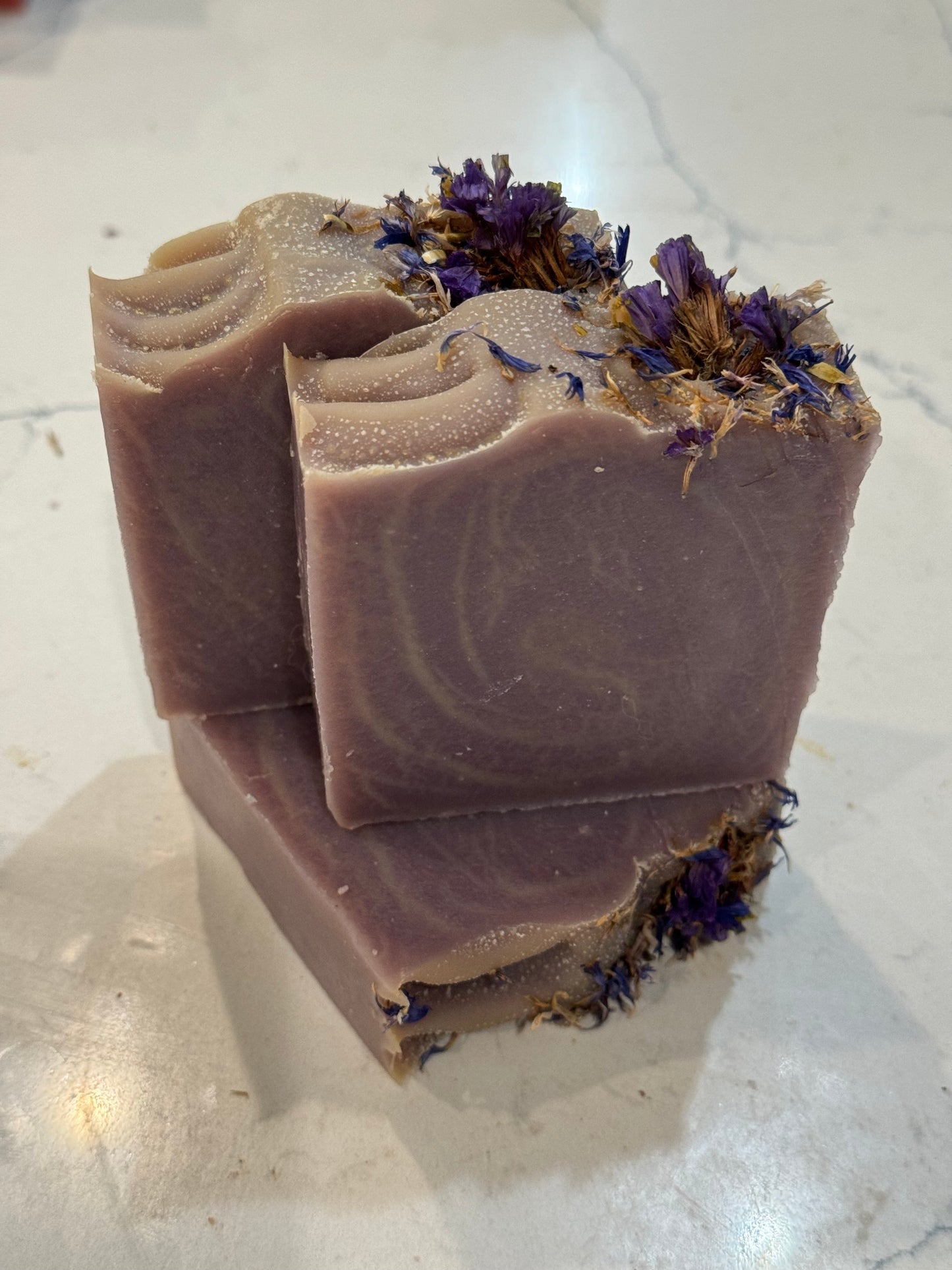 Botanical Collection Gift Set of Goat Milk Luxury Handmade Soap with Botanicals