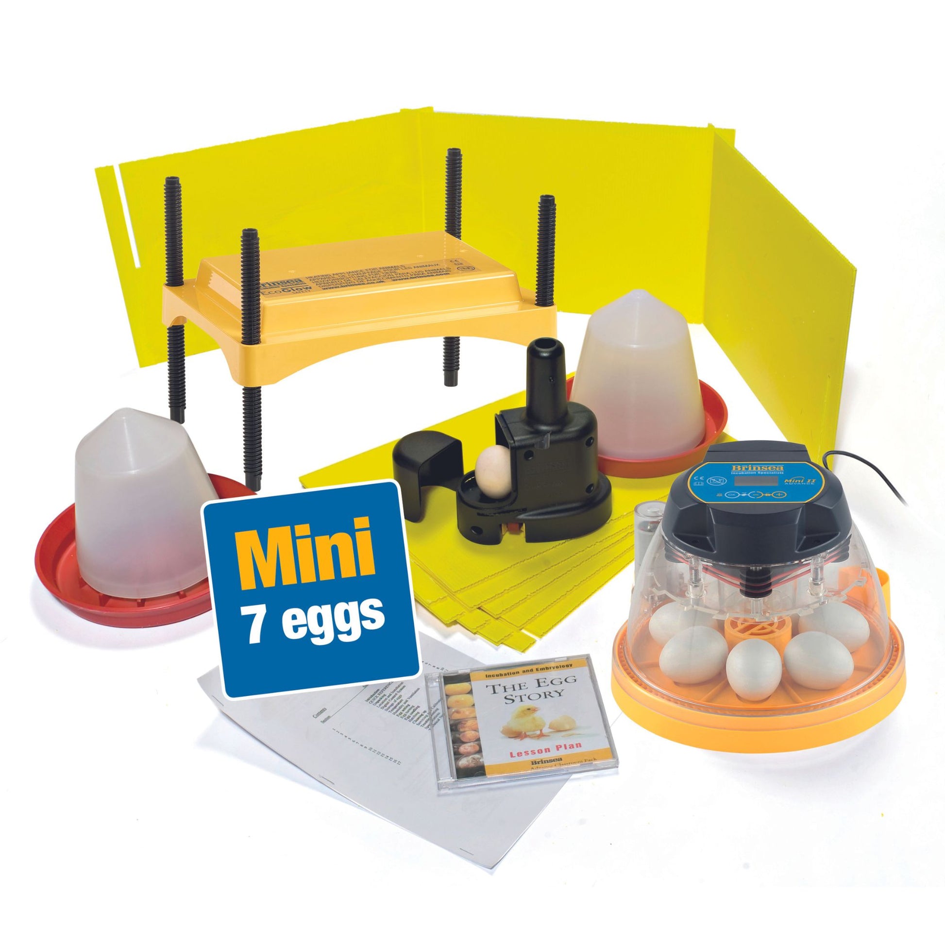 The Brinsea Mini II Advance Classroom Incubator and Brooder Pack is perfect for a school or home hatching project. 