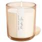 Pumpkin Spice soy candle in 12 oz tinted glass jar with wood lid