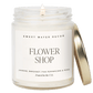Flower Shop scented candle for sale. 