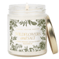 Wildflowers and Salt scented candle.
