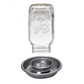 Chick Waterer w/ Glass Jar & Galvanized Base