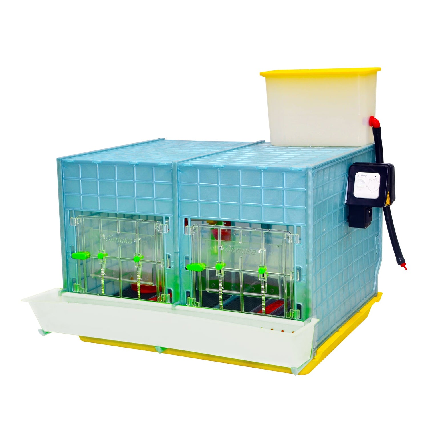 Chick Brooder - 2 Sections (Starter Kit for Chickens, Turkeys, Ducks)