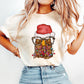 Tangled Chicken Funny Christmas Comfort Colors Tshirt, Funny Christmas Animal Tee