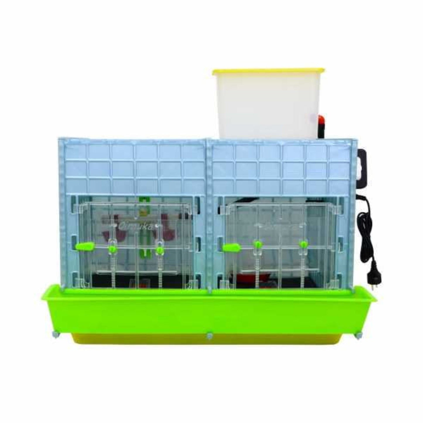 Chick Brooder - 2 Sections (Starter Kit for Chickens, Turkeys, Ducks)