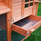 Pull out droppings tray for the Clubhouse Chicken Coop