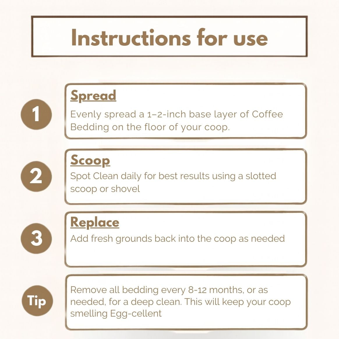 OverEZ Coffee Ground Bedding - 30 LB Bag