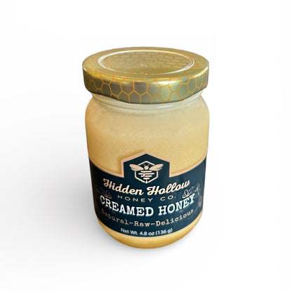Creamed Honey 4.8 ounce | Whipped Honey | Raw Delicious Natural Honey