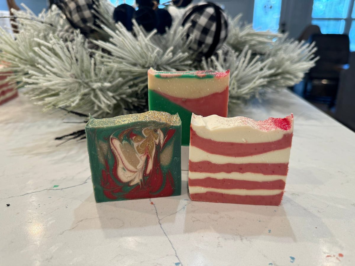 Gift Set of 3 Full-Size Handmade Soaps