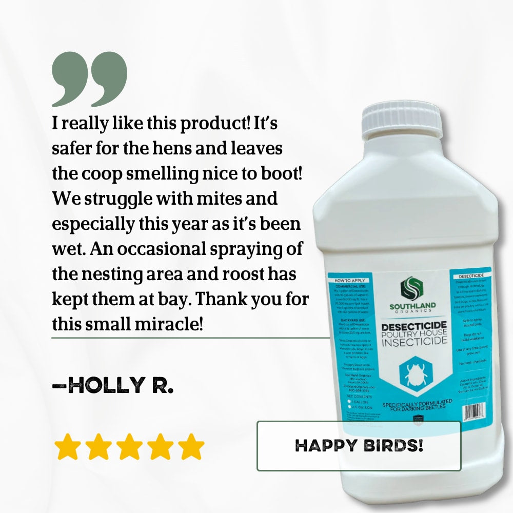 Desecticide | Natural Insecticide for Poultry - My Pet Chicken