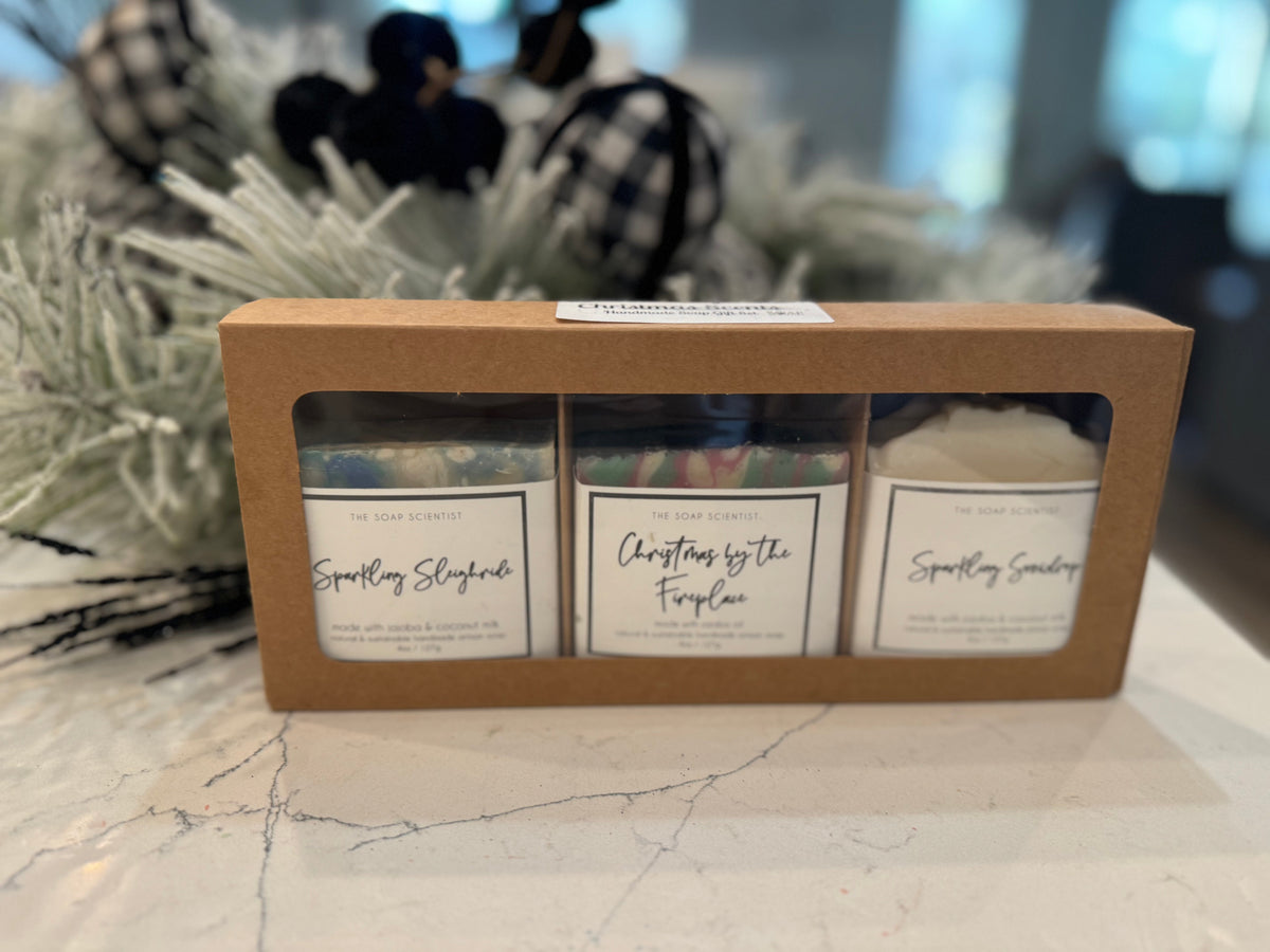 Gift Set of 3 Full-Size Handmade Soaps