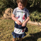 Egg Apron Full Length Chicken Print