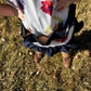 Egg Apron Full Length Chicken Print