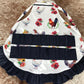 Egg Apron Full Length Chicken Print