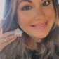 Adorable Wood Chicken Earrings