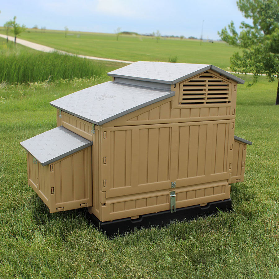 Snap Lock Formex Chicken Coop, Large Tan (Up to 8 Chickens) My Pet