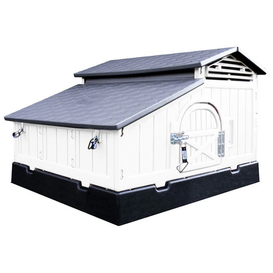 Snap Lock Formex Chicken Coop, Standard White (Up to 4 Chickens) My
