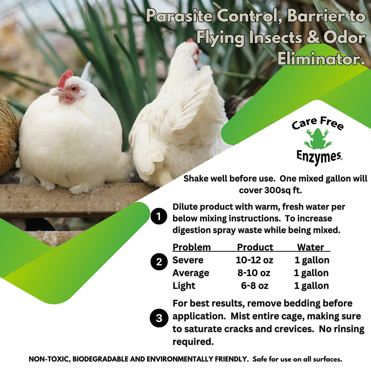 Carefree Enzymes Healthy Pen (Parasite & Odor Control)