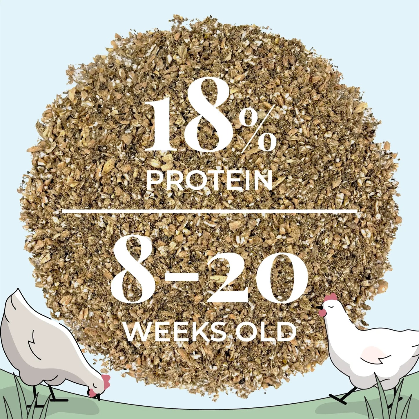 Mile Four Grower Organic Chicken Feed